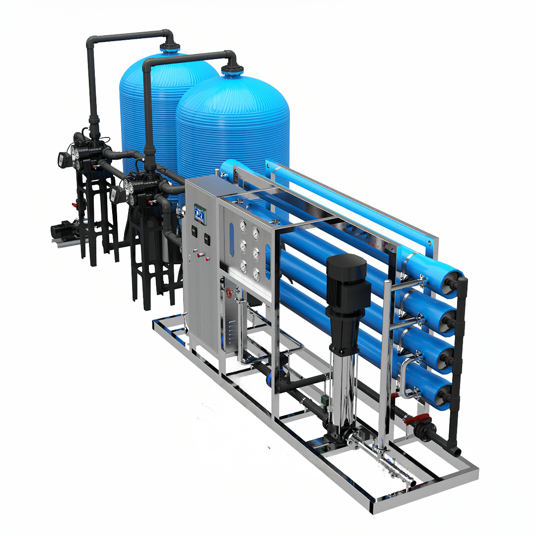 12,000LPH Blue Membrane Shell RO Water Purifier Commercial Water Purifier Machine KJ-RO-12T